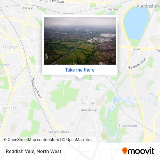 Reddish Vale map