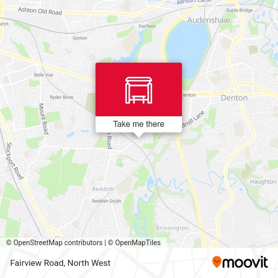 Fairview Road map