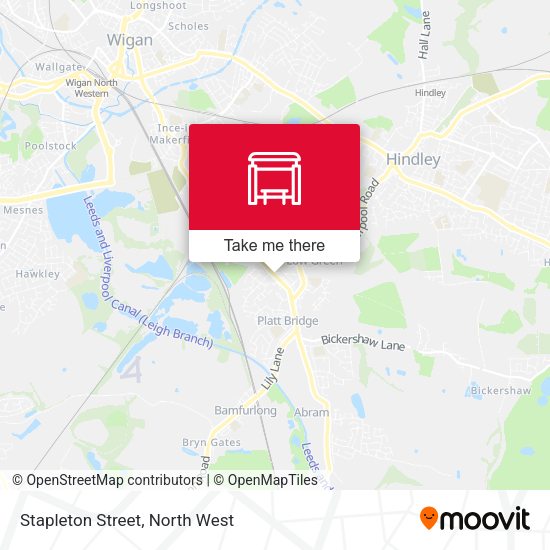 Stapleton Street map