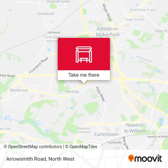 Arrowsmith Road map