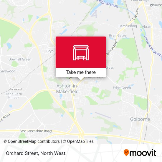 Orchard Street map