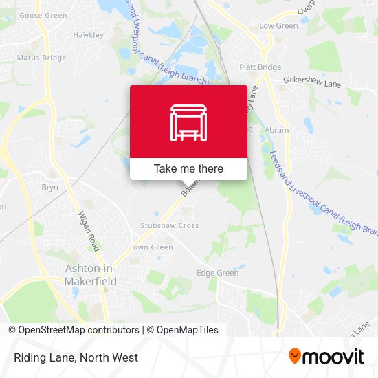 Riding Lane map