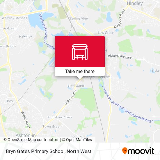 Bryn Gates Primary School map