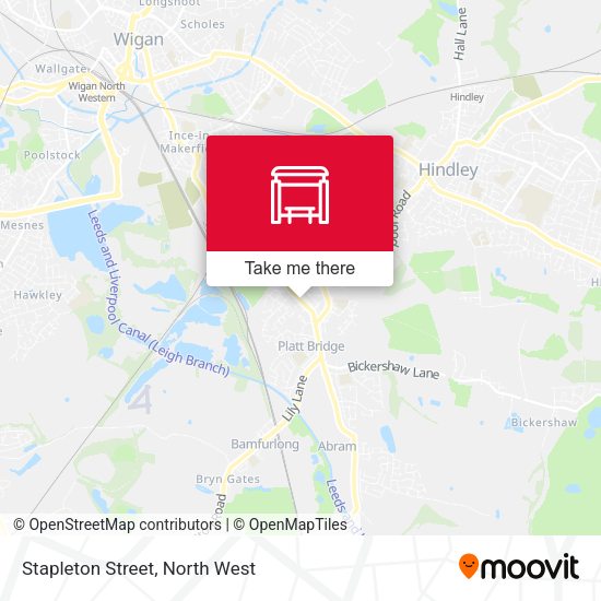 Stapleton Street map