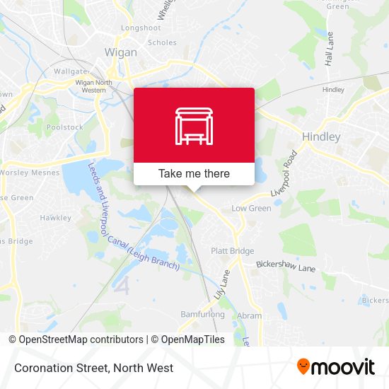 Coronation Street map