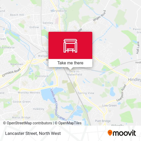 Lancaster Street map