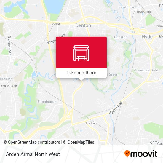 Arden Arms map
