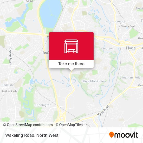 Wakeling Road map