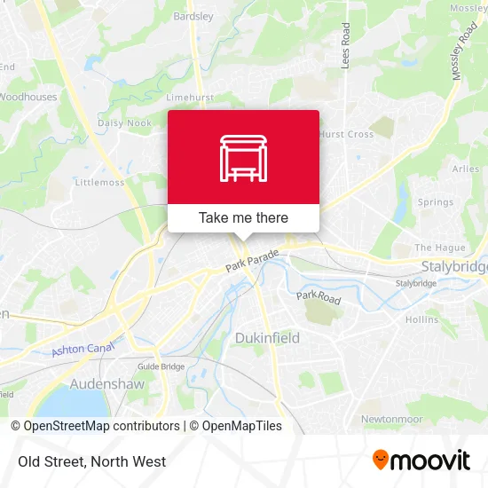 Old Street map