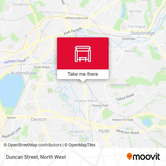 Duncan Street map