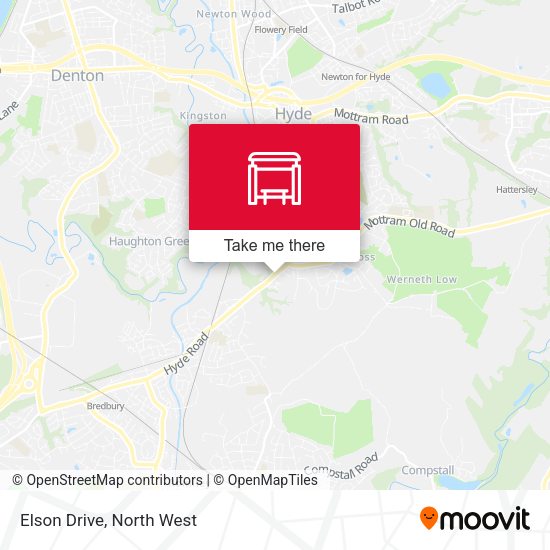 Elson Drive map