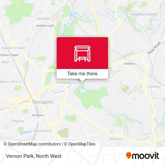 Vernon Park map