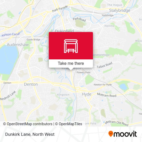 Dunkirk Lane map