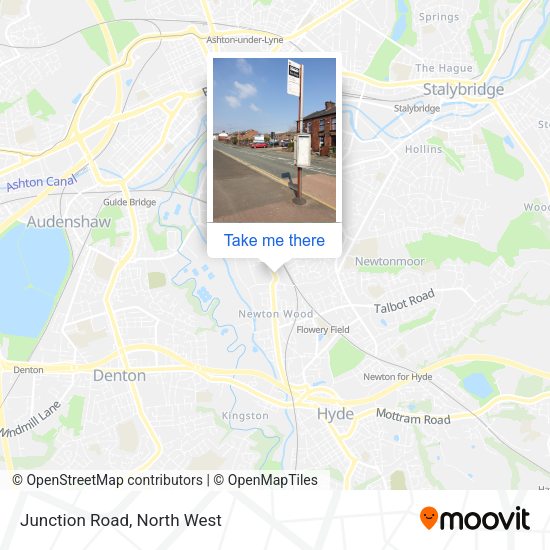 Junction Road map