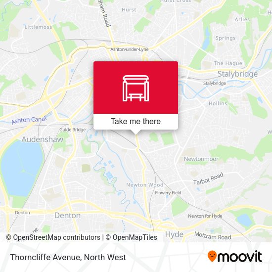Thorncliffe Avenue map