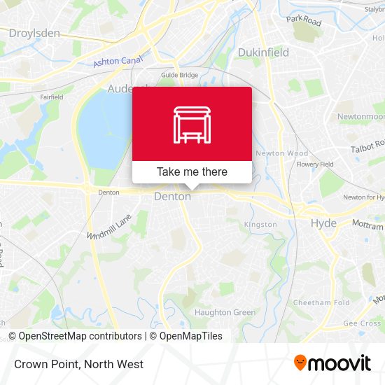 Crown Point map