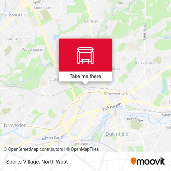 Sports Village map