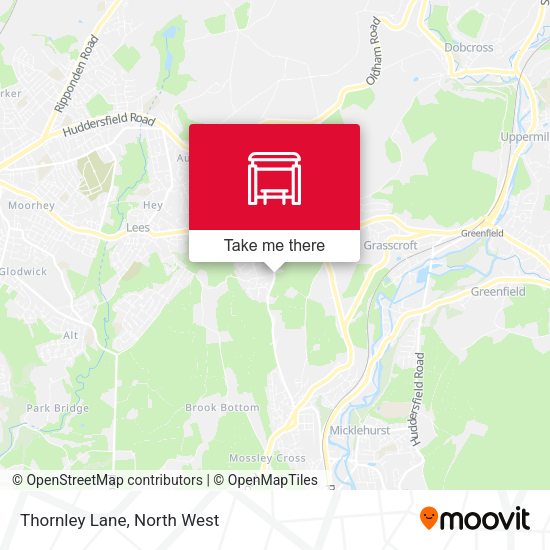 Thornley Lane map