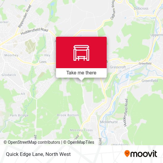 Quick Edge Lane map