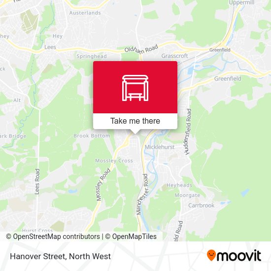 Hanover Street map