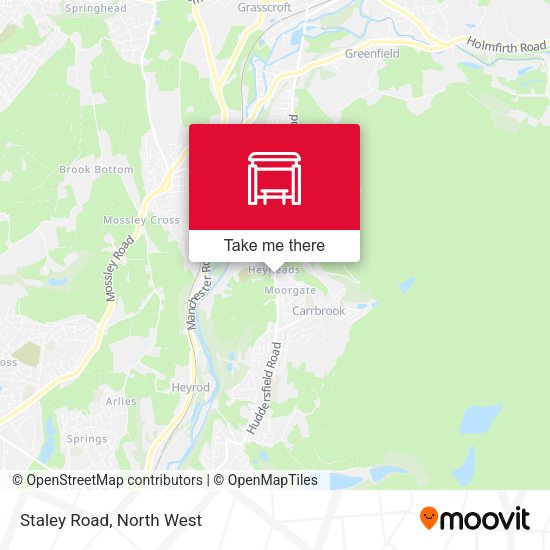 Staley Road map