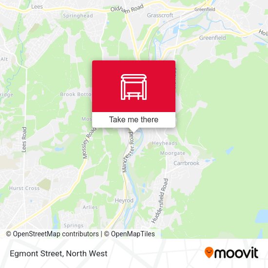 Egmont Street map