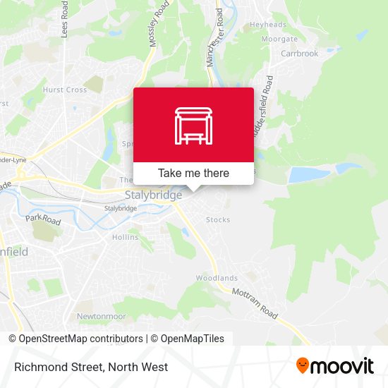 Richmond Street map