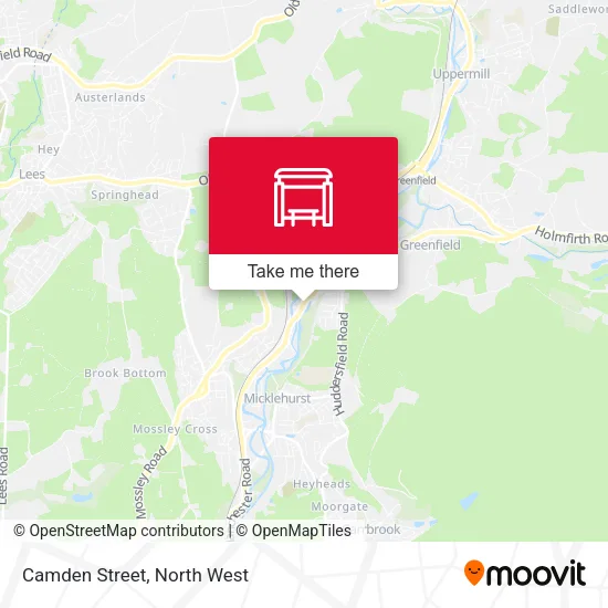 Camden Street map