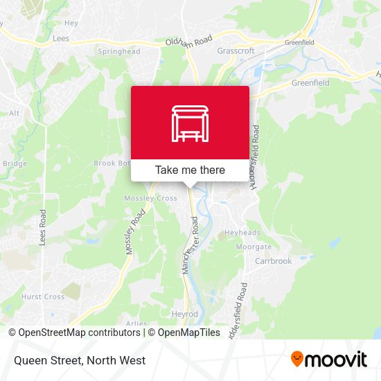 Queen Street map
