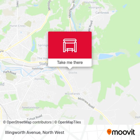 Illingworth Avenue map