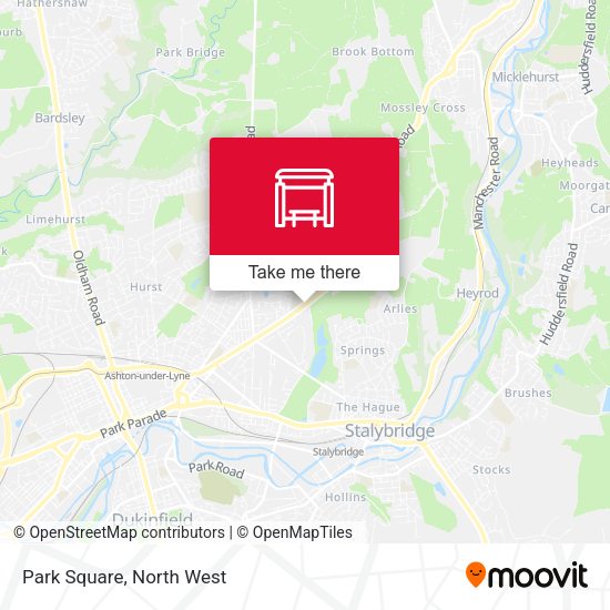 Park Square map