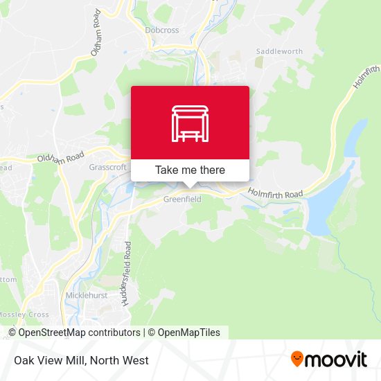 Oak View Mill map