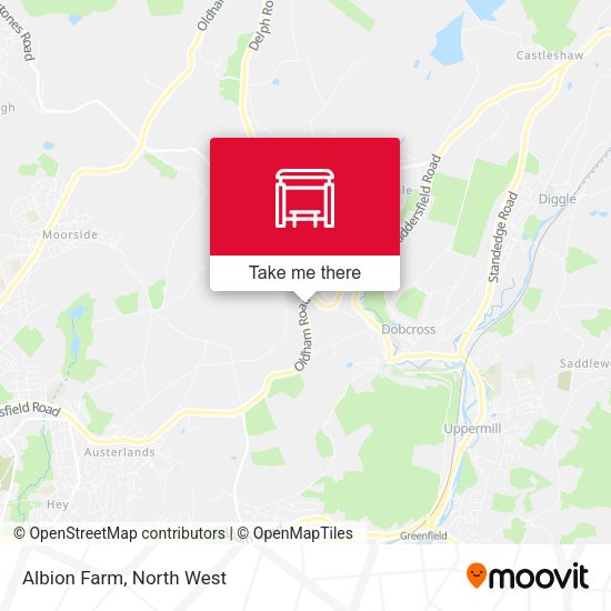 Albion Farm map