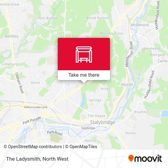 The Ladysmith map