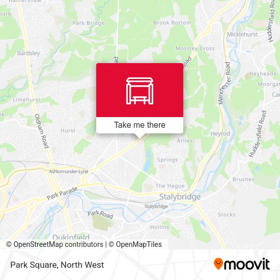 Park Square map
