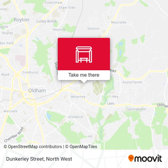 Dunkerley Street map