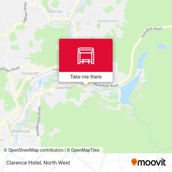 Clarence Hotel map