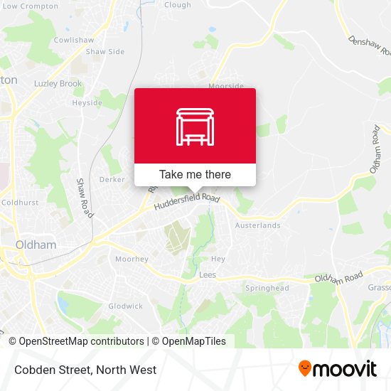 Cobden Street map