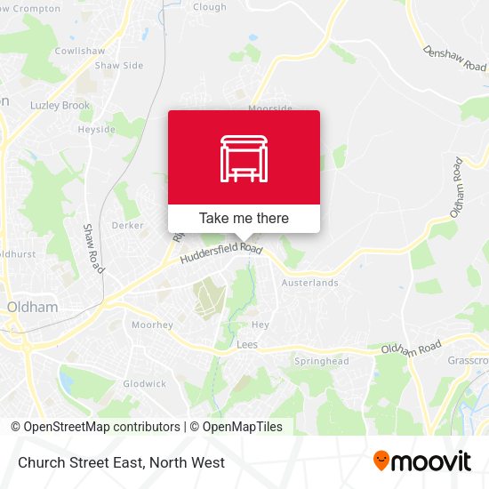 Church Street East map