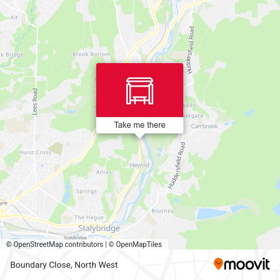 Boundary Close map