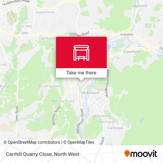 Carrhill Quarry Close map