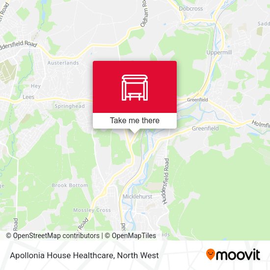 Apollonia House Healthcare map