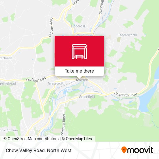 Chew Valley Road map
