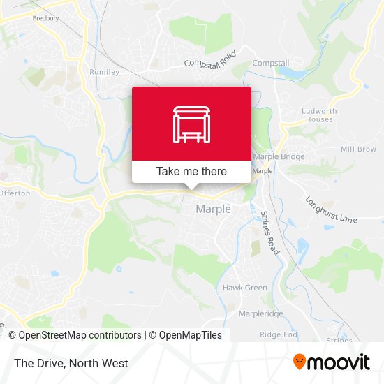 The Drive map