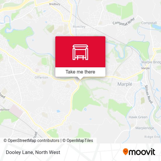 Dooley Lane map