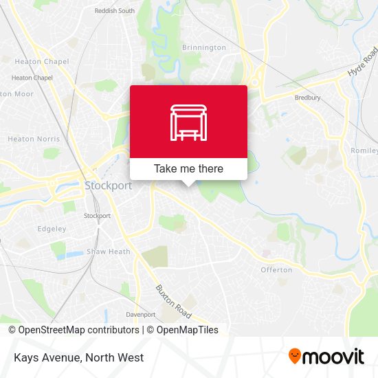 Kays Avenue map