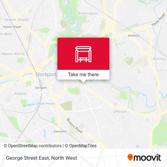 George Street East map