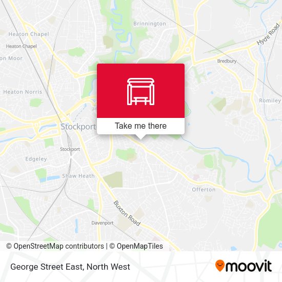 George Street East map