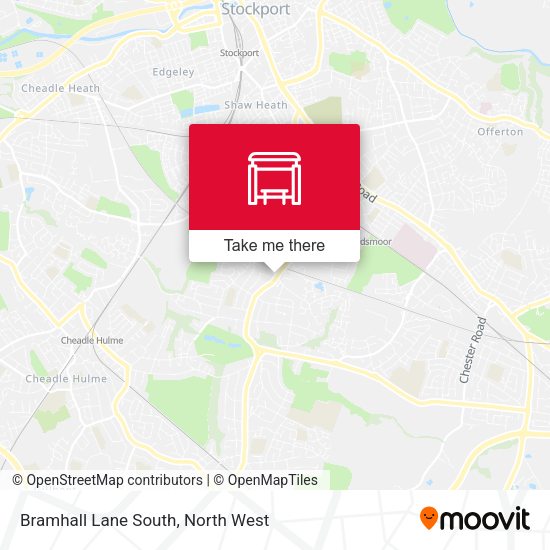 Bramhall Lane South map