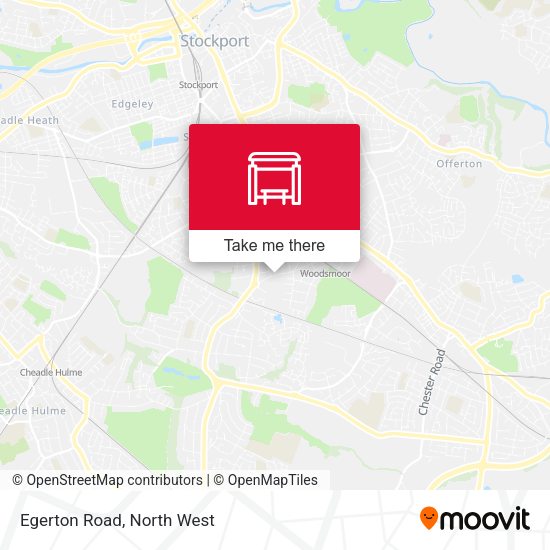 Egerton Road map